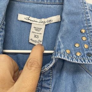 American Rag Denim Button Up, XS